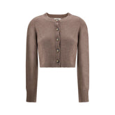 Loulou De Saison Brown Cashmere Cardigan